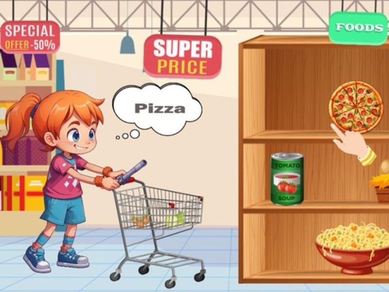 Igra Dječji supermarket online