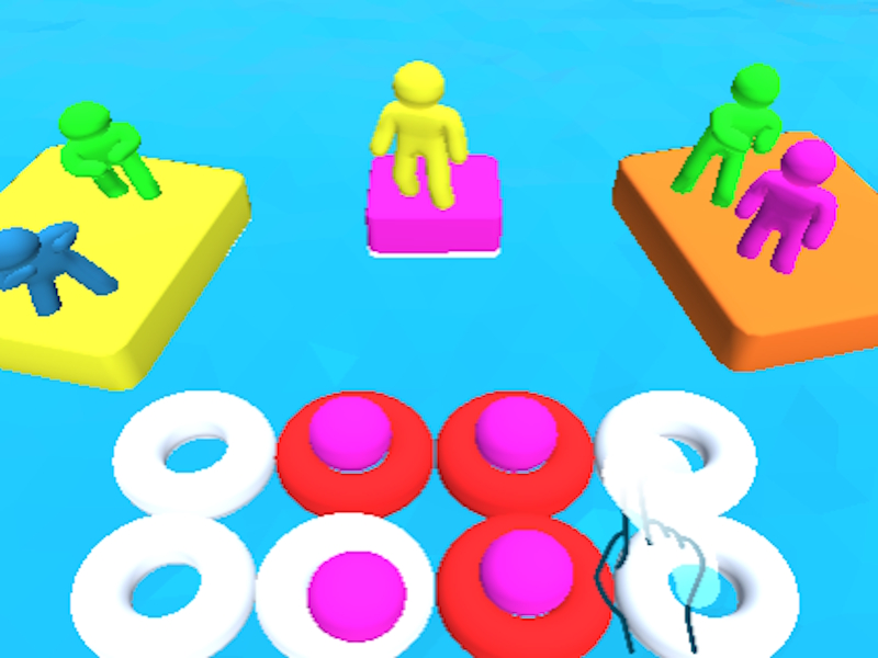 Igra Bitka loptice 3d online
