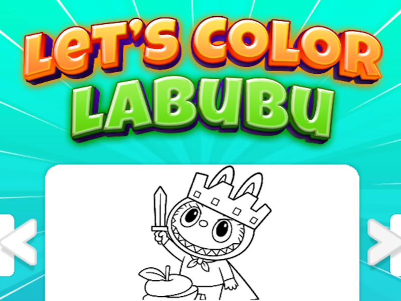Igra Slikajmo labubu online