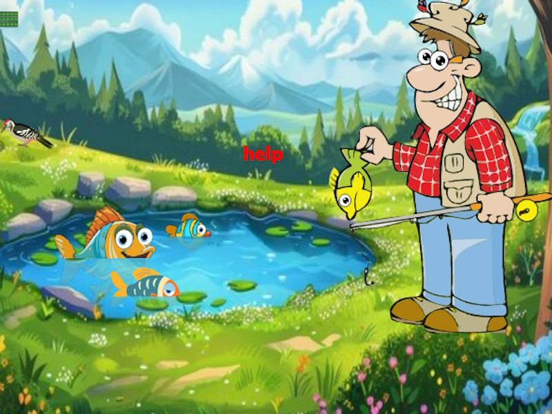 Igra Uzmi ribu od ribara online